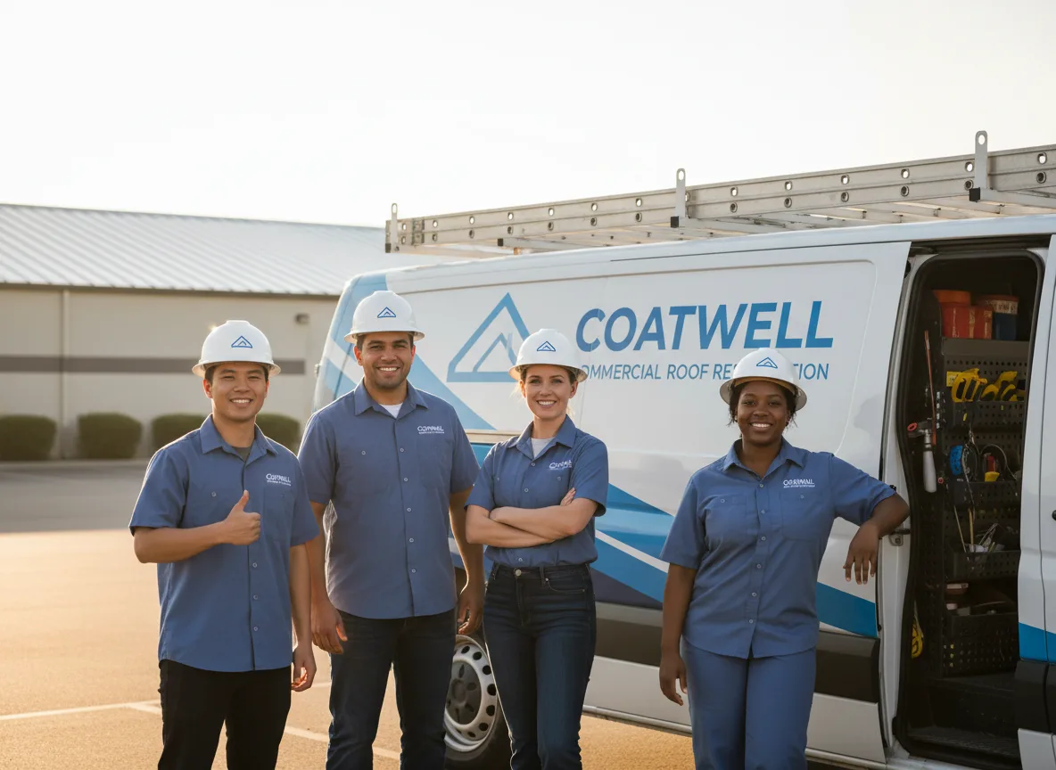 Commercial roof coating company in Wakefield, KS